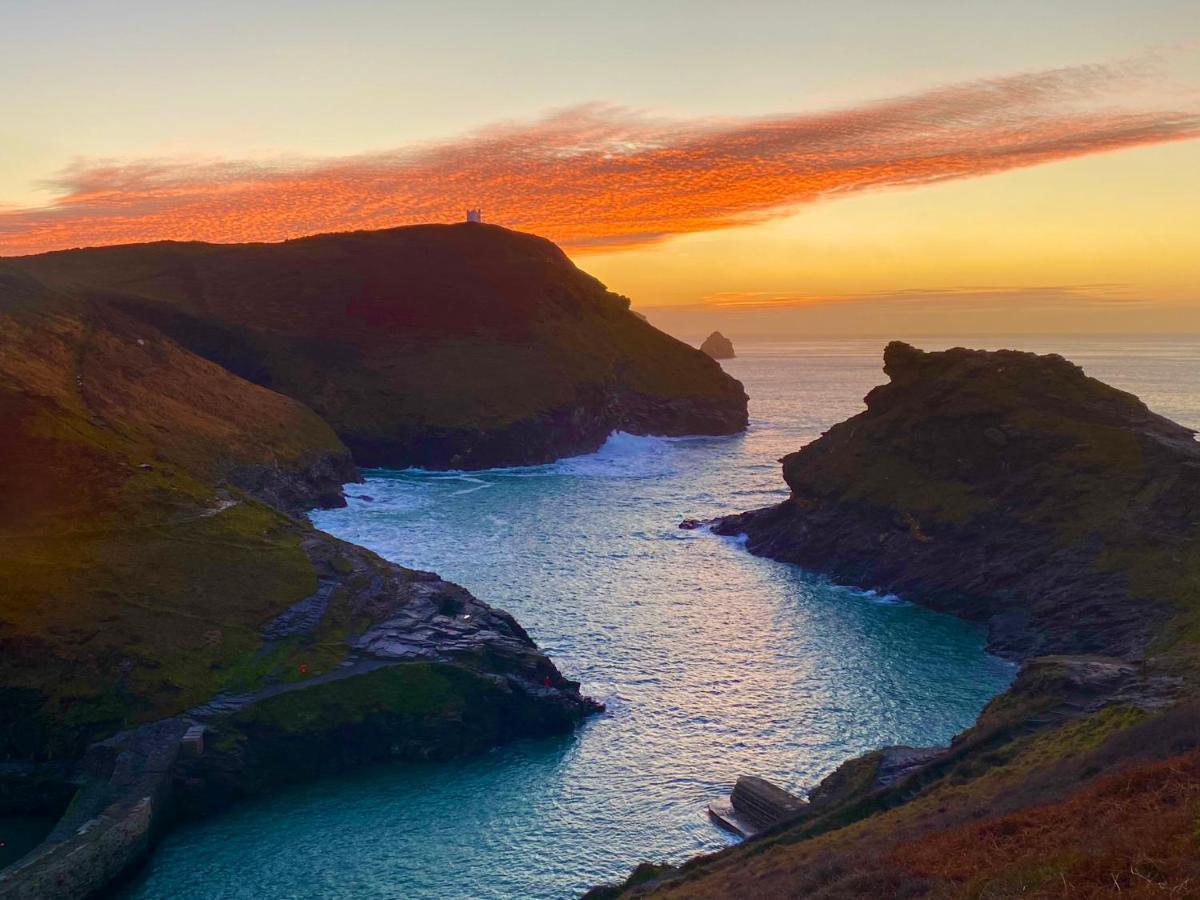 Polrunny Farm Sloe Cottage With A Sea View Boscastle Εξωτερικό φωτογραφία