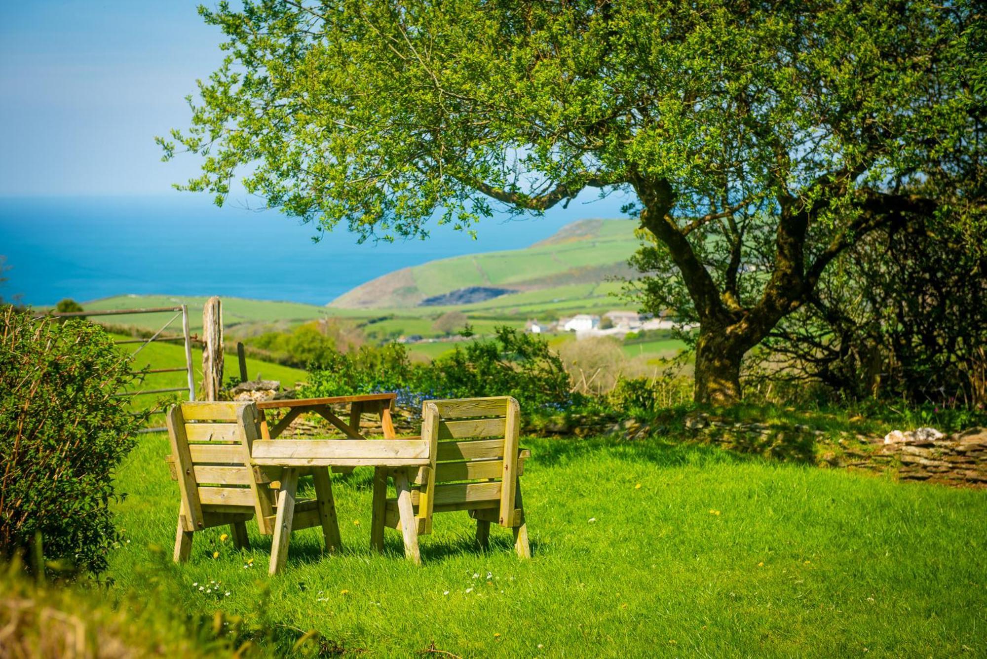 Polrunny Farm Sloe Cottage With A Sea View Boscastle Εξωτερικό φωτογραφία